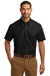 Port Authority® - Short Sleeve Carefree Poplin Shirt - Men's