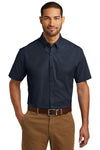 Port Authority® - Short Sleeve Carefree Poplin Shirt - Men's