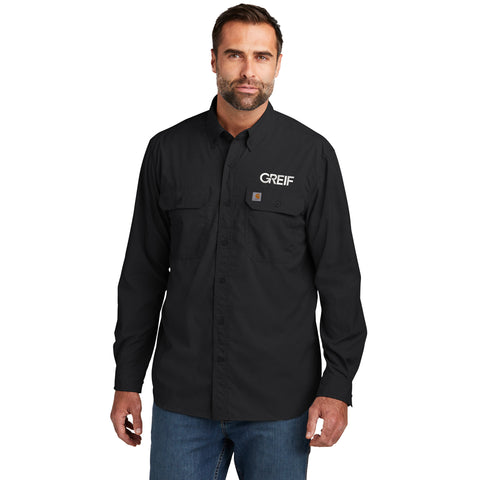 Greif® - Carhartt Force Solid Long Sleeve Shirt
