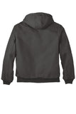 Carhartt® -  Quilted-Flannel-Lined Duck Active Jacket with Greif Embroidery Logo - Men's