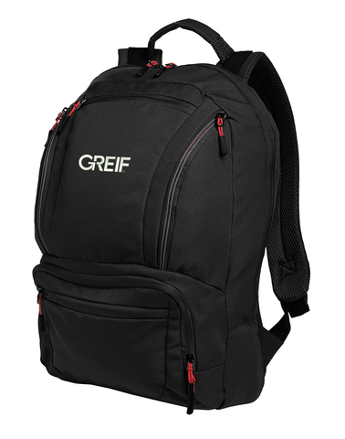 Port Authority® Cyber Backpack with Greif Embroidery Logo