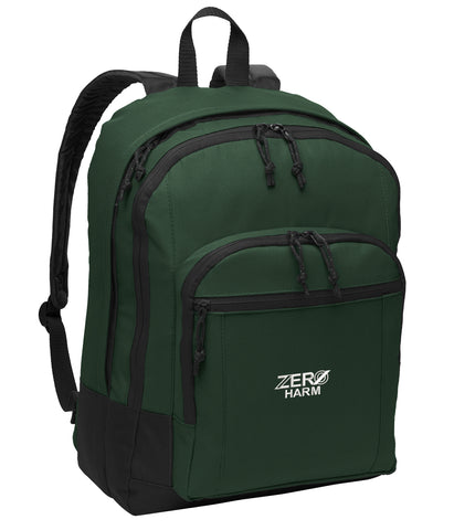 Port Authority® Basic Backpack with Zero Harm Embroidery Logo