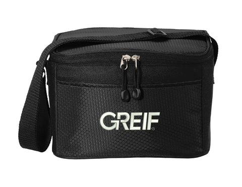 Port Authority® 6-Can Cube Cooler with Greif Embroidery Logo