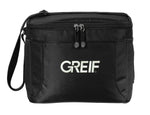 Port Authority® 12-Can Cube Cooler with Greif Embroidery Logo