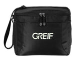 Port Authority® 12-Can Cube Cooler with Greif Embroidery Logo
