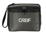 Port Authority® 12-Can Cube Cooler with Greif Embroidery Logo