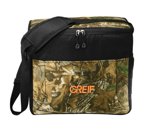 Port Authority® Camouflage 24-Can Cube Cooler with Greif Embroidery Logo