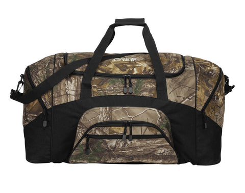 Port Authority® Camouflage Colorblock Sport Duffel with Greif Embroidery Logo