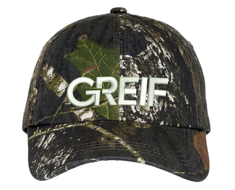 Port Authority® Pro Camouflage Series Garment-Washed Cap with Greif Embroidery Logo