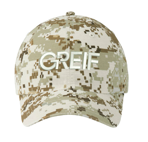 Port Authority® Digital Ripstop Camouflage Cap with Greif Embroidery Logo