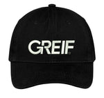 Port & Company® - Brushed Twill Low Profile Cap with Greif Embroidery Logo