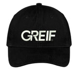 Port & Company® - Brushed Twill Low Profile Cap with Greif Embroidery Logo