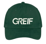 Port & Company® - Brushed Twill Low Profile Cap with Greif Embroidery Logo
