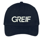 Port & Company® - Brushed Twill Low Profile Cap with Greif Embroidery Logo