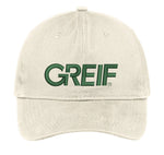 Port & Company® - Brushed Twill Low Profile Cap with Greif Embroidery Logo
