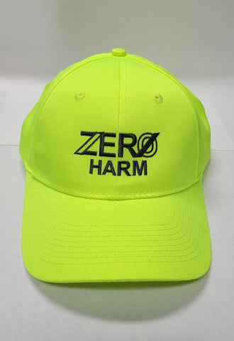 Zero Harm - Six-Panel Twill VELCRO STRAP Cap with Embroidery Logo