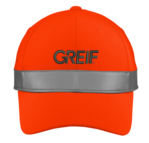 CornerStone ® ANSI 107 Safety Cap with Greif Embroidery Logo