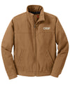 CornerStone® - WASHED Duck Cloth Flannel-Lined Work Jacket with Greif Embroidery Logo - Men's