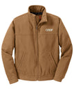 CornerStone® - WASHED Duck Cloth Flannel-Lined Work Jacket with Greif Embroidery Logo - Men's
