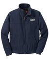 CornerStone® - WASHED Duck Cloth Flannel-Lined Work Jacket with Greif Embroidery Logo - Men's