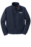 CornerStone® - WASHED Duck Cloth Flannel-Lined Work Jacket with Greif Embroidery Logo - Men's