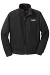 CornerStone® - WASHED Duck Cloth Flannel-Lined Work Jacket with Greif Embroidery Logo - Men's