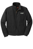 CornerStone® - WASHED Duck Cloth Flannel-Lined Work Jacket with Greif Embroidery Logo - Men's