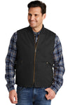 CornerStone® - WASHED Duck Cloth Work Vest with Greif Embroidery Logo - Men's