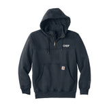 Carhartt® -  Rain Defender® -  Paxton Heavyweight Hooded Zip Mock Sweatshirt with Greif Embroidery Logo - Men's
