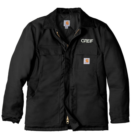 Carhartt® -  TALL Duck Traditional Coat with Greif EMB Logo - Men's
