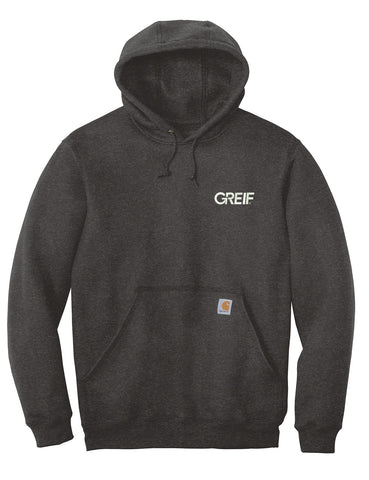 Carhartt® -  Midweight Hooded Sweatshirt with Greif Embroidery Logo - Men's