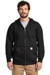 Carhartt® -  Midweight Hooded Zip-Front Sweatshirt with Greif Embroidery Logo - Men's