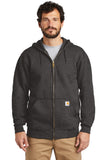 Carhartt® -  Midweight Hooded Zip-Front Sweatshirt with Greif Embroidery Logo - Men's