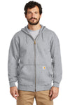 Carhartt® -  Midweight Hooded Zip-Front Sweatshirt with Greif Embroidery Logo - Men's