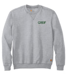 Carhartt® -  Midweight Crewneck Sweatshirt with Greif Embroidery Logo - Men's