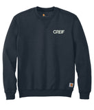 Carhartt® -  Midweight Crewneck Sweatshirt with Greif Embroidery Logo - Men's