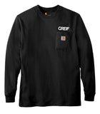 Carhartt® -  Workwear Pocket Long Sleeve T-Shirt with Greif Embroidery Logo - Men's