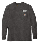 Carhartt® -  Workwear Pocket Long Sleeve T-Shirt with Greif Embroidery Logo - Men's