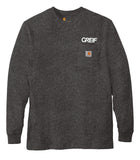 Carhartt® -  Workwear Pocket Long Sleeve T-Shirt with Greif Embroidery Logo - Men's