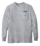 Carhartt® -  Workwear Pocket Long Sleeve T-Shirt with Greif Embroidery Logo - Men's