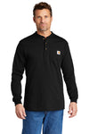 Carhartt® Long Sleeve Henley T-Shirt with Greif Embroidery Logo - Men's