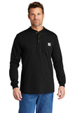 Carhartt® Long Sleeve Henley T-Shirt with Greif Embroidery Logo - Men's