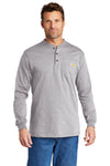 Carhartt® Long Sleeve Henley T-Shirt with Greif Embroidery Logo - Men's