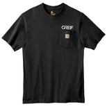 Carhartt® -  Workwear Pocket Short Sleeve T-Shirt with Greif EMBROIDERY Logo - Men's