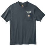Carhartt® -  Workwear Pocket Short Sleeve T-Shirt with Greif EMBROIDERY Logo - Men's