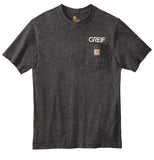 Carhartt® -  Workwear Pocket Short Sleeve T-Shirt with Greif EMBROIDERY Logo - Men's