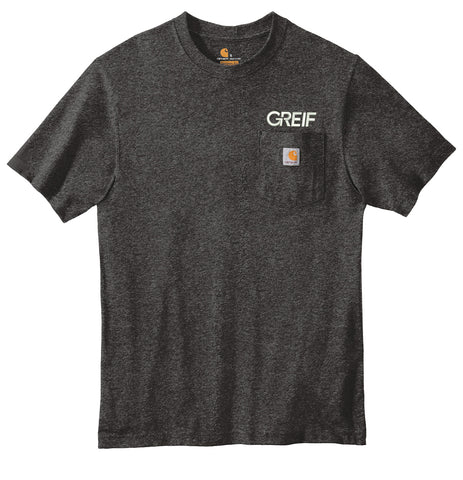 Carhartt® -  Workwear Pocket Short Sleeve T-Shirt with Greif EMBROIDERY Logo - Men's