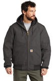 Carhartt® -  Quilted-Flannel-Lined Duck Active Jacket with Greif Embroidery Logo - Men's