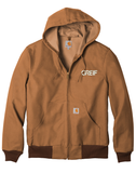 Carhartt® - TALL Thermal-Lined Duck Active Jac with Greif EMB Logo - Men's