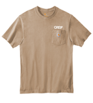 Carhartt® -  Tall Workwear Pocket Short Sleeve T-Shirt with Greif EMBROIDERY Logo - Men's